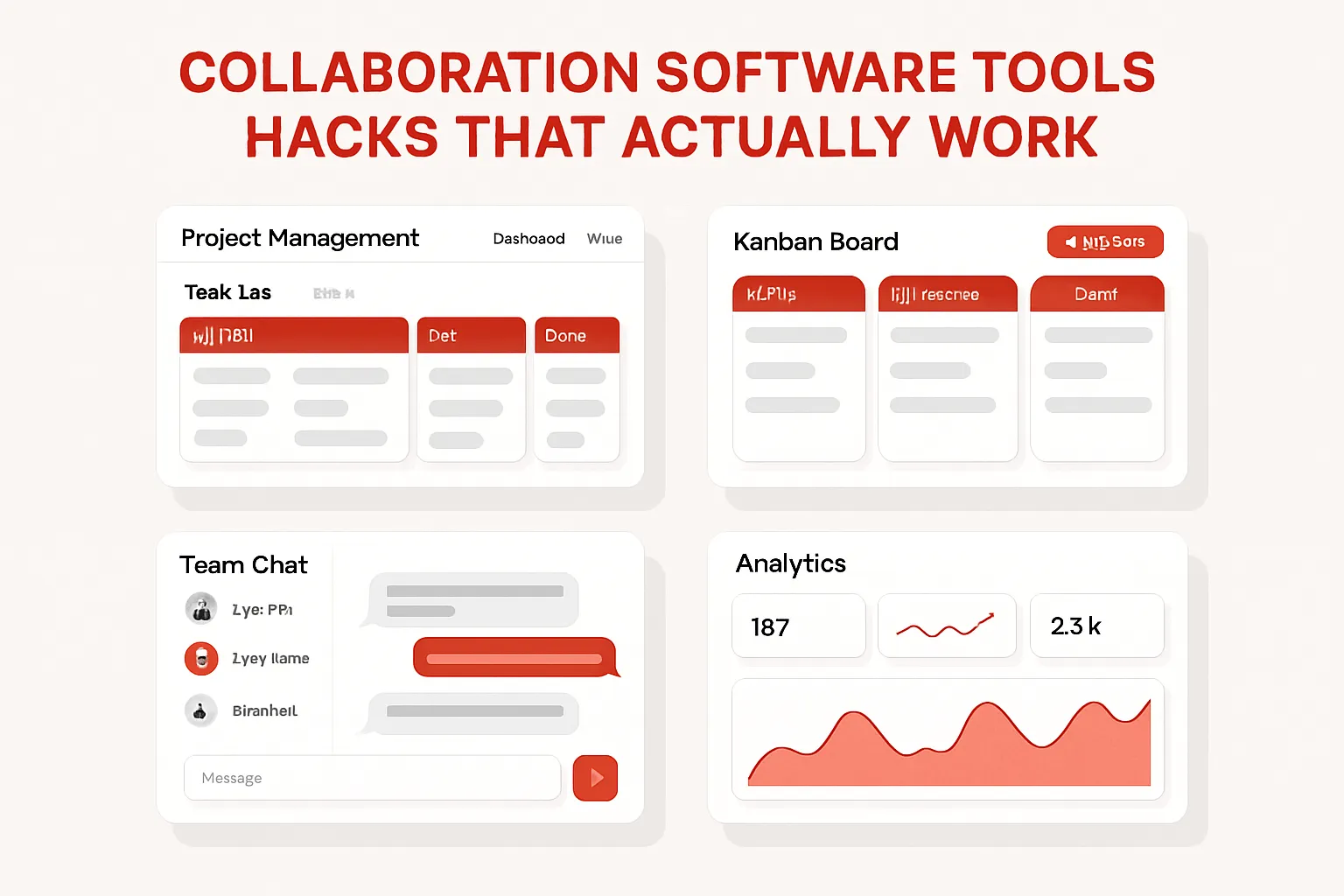 Collaboration Software Tools Hacks That Actually Work tech tools interface