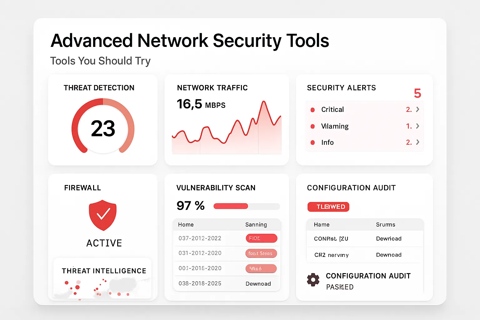 Advanced Network Security Tools Tools You Should Try tech tools interface