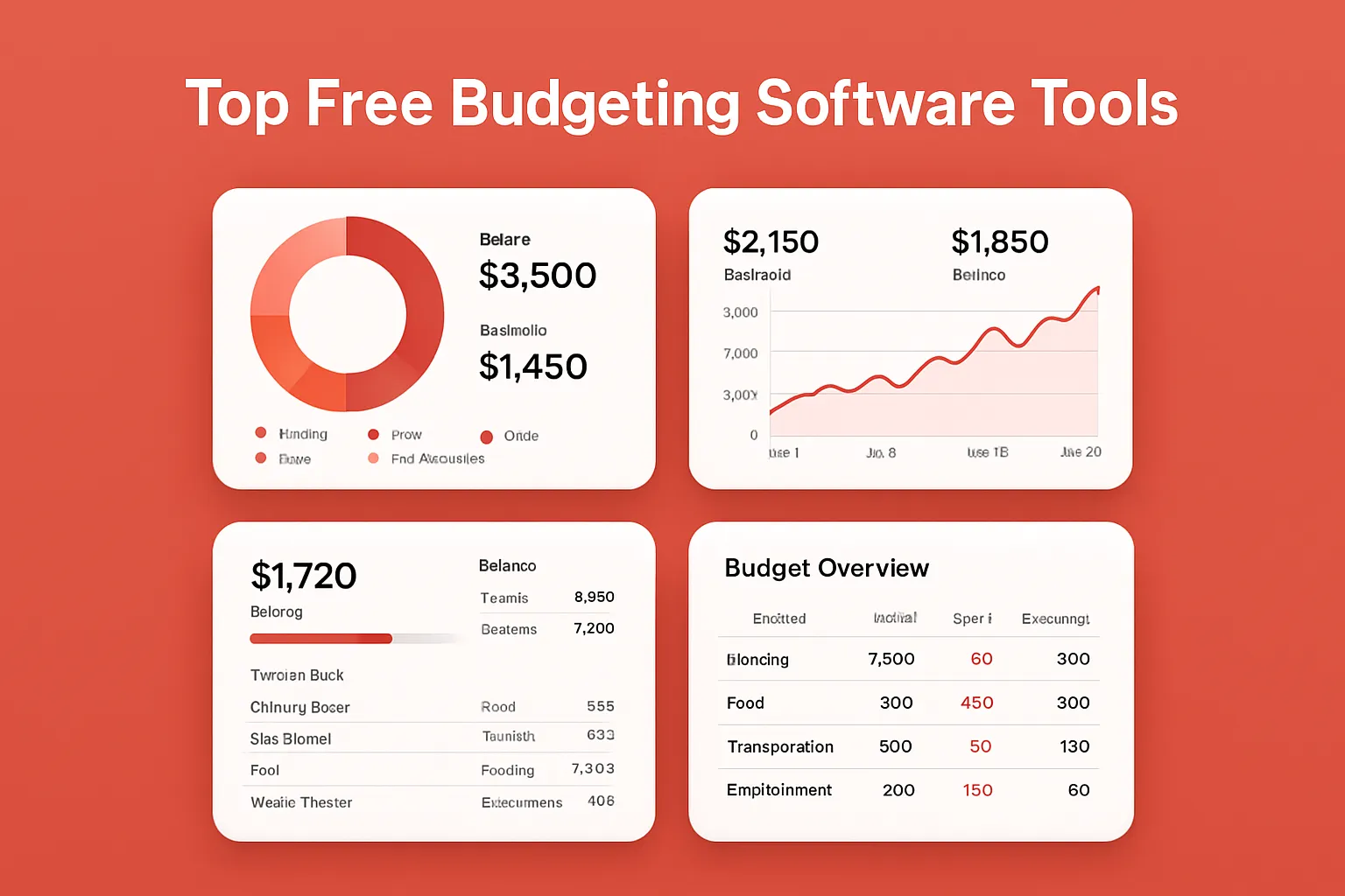 Top Free Budgeting Software Tools Tools tech tools interface